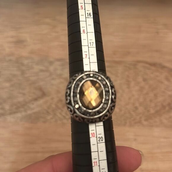 NWT gorgeous costume ring silver mite 9 (18) - Picture 3 of 6